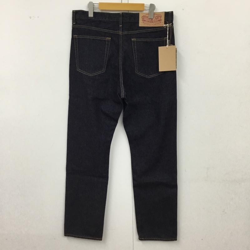 アベイシングエイプ A BATHING APE パンツ デニム、ジーンズ デニムパンツ ストレートパンツ ワイドパンツ カジュアルパンツ XL 無地 インディゴ / インディゴ /  メンズ USED 古着 中古 10117096