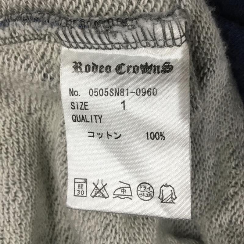 ロデオクラウンズ Rodeo Crowns パンツ ショートパンツ ショートパンツ ハーフパンツ カジュアルパンツ 1 ボーダー柄 灰 / グレー / X 水色 / ライトブルー /  レディース USED 古着 中古 10114283