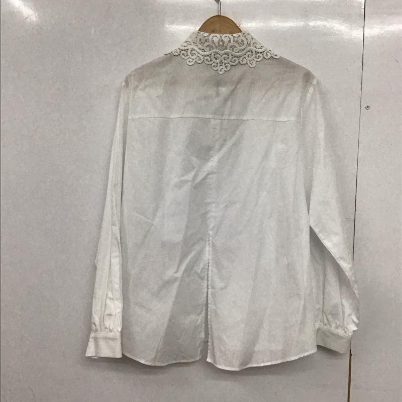 ザラ ZARA シャツ、ブラウス 長袖 S 無地 白 / ホワイト /  レディース USED 古着 中古 10148552