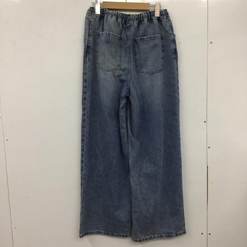 レプシィム LEPSIM パンツ デニム、ジーンズ FREE 無地 水色 / ライトブルー /  レディース USED 古着 中古 10134684