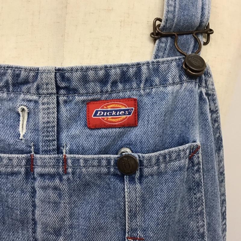 ディッキーズ Dickies サロペット・オーバーオール サロペット、オーバーオール デニム オーバーオール 32 × 32 ロゴ、文字 青 / ブルー /  メンズ USED 古着 中古 10112923