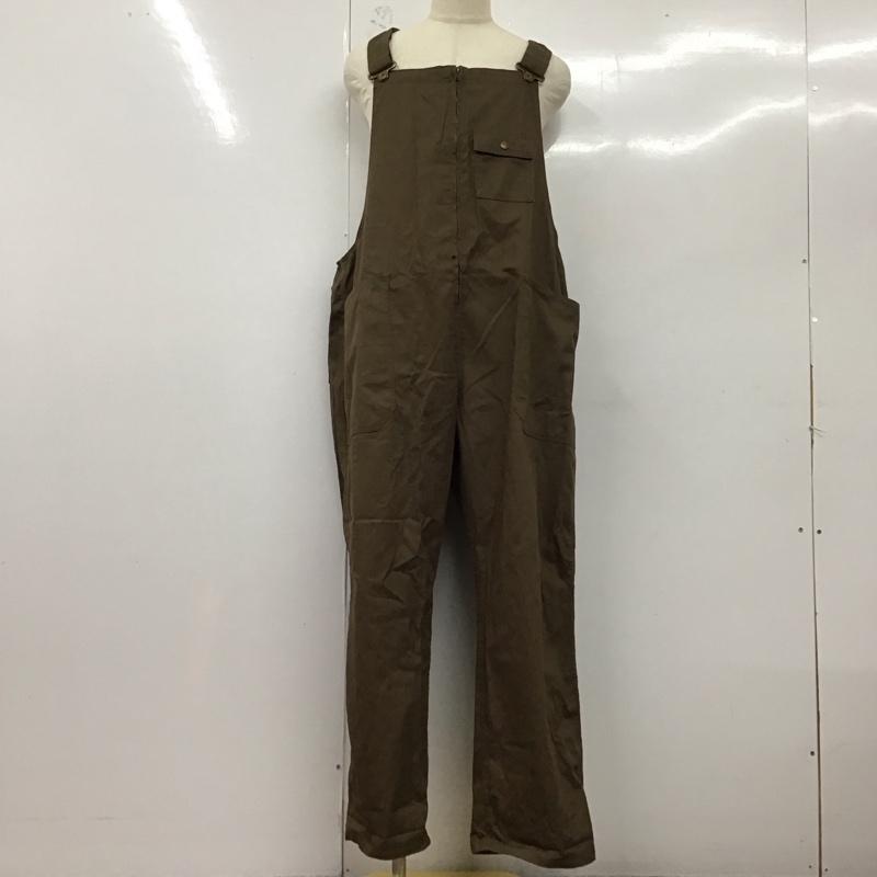 ディッキーズ Dickies サロペット・オーバーオール サロペット、オーバーオール MacHouse オーバーオール オールインワン XL 無地 カーキ / カーキ /  メンズ USED 古着 中古 10124924