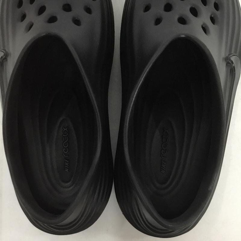 ナイキ NIKE スニーカー スニーカー HV5060 001 ReactX リジュビネイト 30cm 箱有 30.0cm ワンポイント 黒 / ブラック /  メンズ USED 古着 中古 10132012