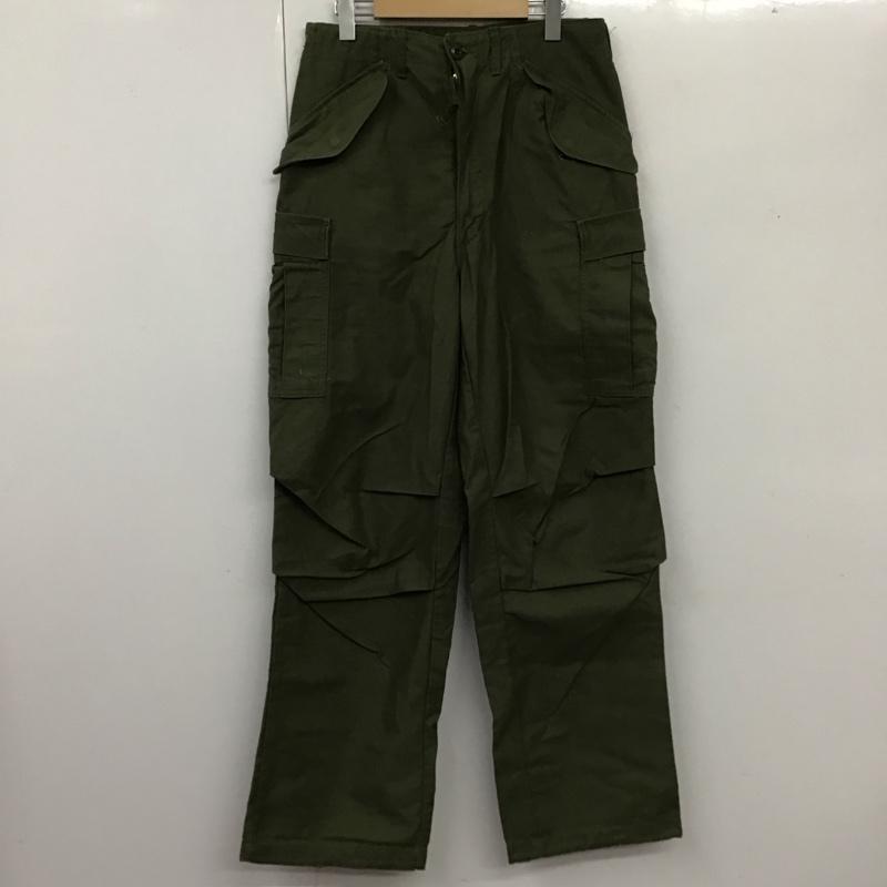 古着 USED パンツ ワークパンツ、ペインターパンツ ミリタリー カーゴパンツ M65 70年代 8415-00-782-2952 無地 カーキ / カーキ /  メンズ USED 古着 中古 10113933