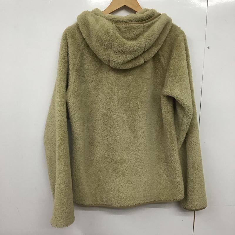 パタゴニア patagonia ジャケット、上着 ジャンパー、ブルゾン 25922fa20 フリースジャケット ジップアップジャケット パーカー M ロゴ、文字 ベージュ / ベージュ /  メンズ USED 古着 中古 10147518