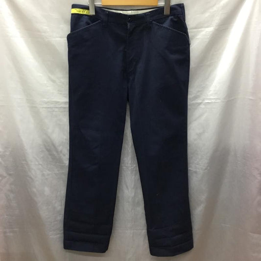 古着 USED パンツ チノパン WearGuard 33×33 無地 紺 / ネイビー /  メンズ USED 古着 中古 10121001