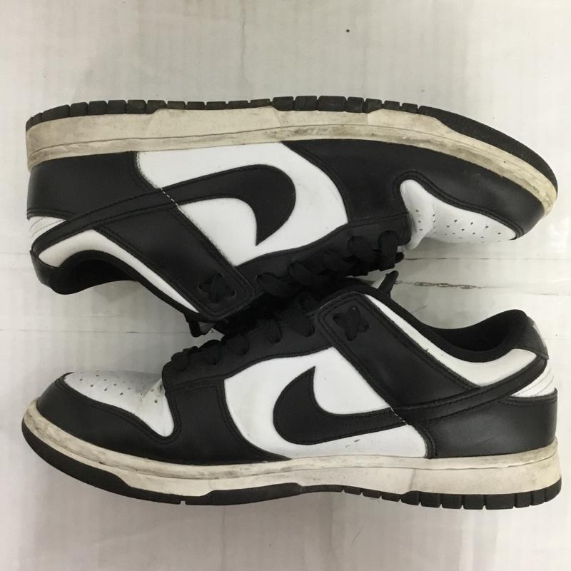 ナイキ NIKE スニーカー スニーカー DD1391-100 DUNK LOW RETRO 26.5cm 26.5cm ロゴ、文字 白 / ホワイト / X 黒 / ブラック /  メンズ USED 古着 中古 10123794