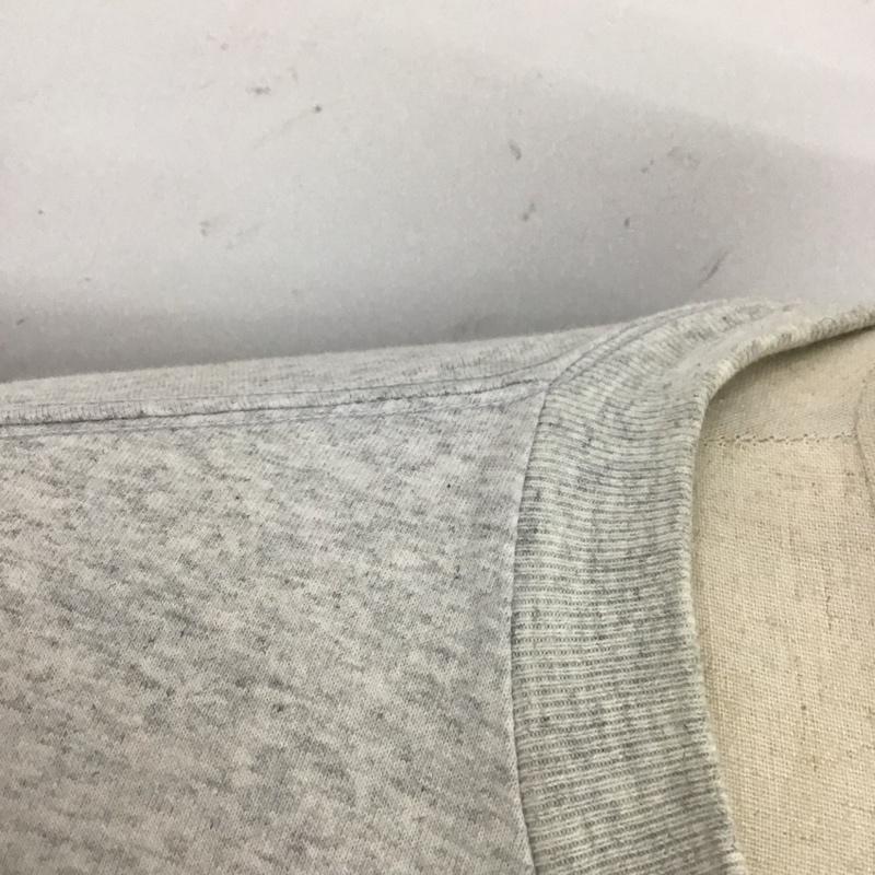 エフアールツー FR2 カットソー 長袖 長袖カットソー プリントカットソー クルーネック L ロゴ、文字 灰 / グレー /  メンズ USED 古着 中古 10125654