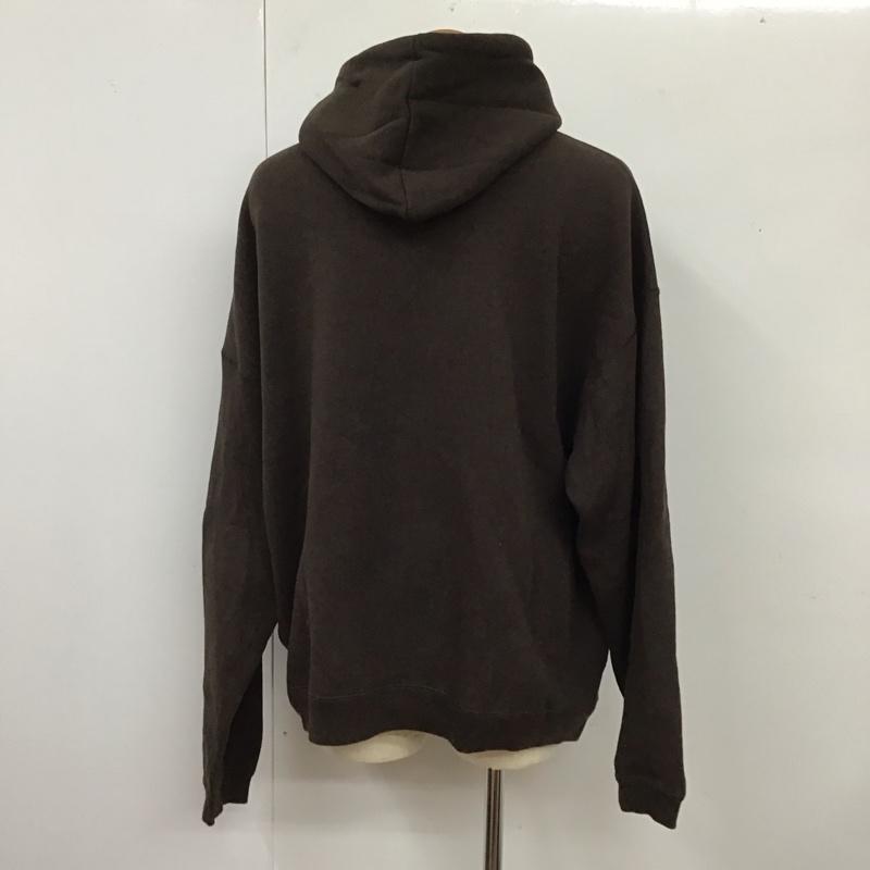 フリークスストア FREAK S STORE パーカー 長袖 GR21AW-02 裏起毛 プルオーバー XL 無地 ダークブラウン / ダークブラウン /  メンズ USED 古着 中古 10118100