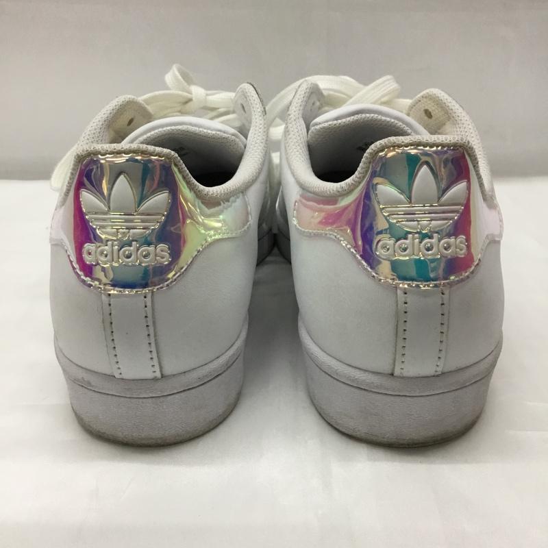 アディダス adidas スニーカー スニーカー FX7565 SUPERSTAR W 25cm 25.0cm ロゴ、文字 白 / ホワイト /  レディース USED 古着 中古 10110153