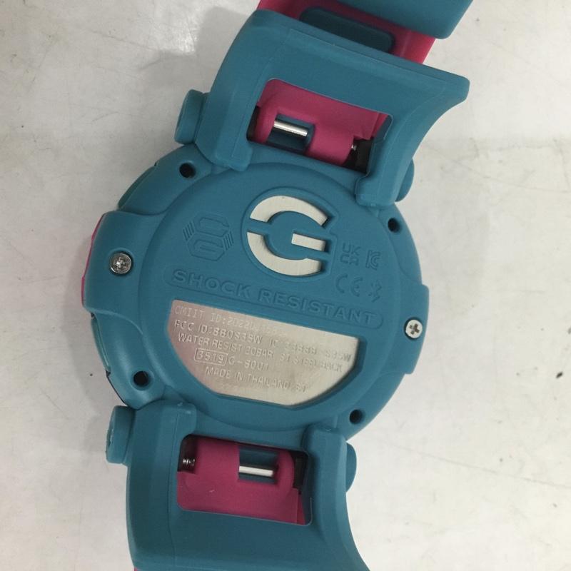 ジーショック G-SHOCK 腕時計 デジタル 2022DJ15804 GA-B001 箱有 ロゴ、文字 桃 / ピンク / X 紫 / パープル / X 水色 / ライトブルー /  メンズ USED 古着 中古 10140614