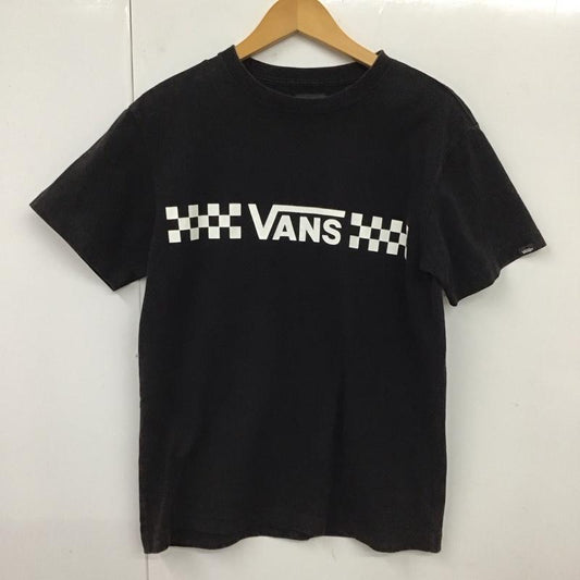 バンズ VANS Tシャツ 半袖 va19ss-mt50lb フラッグチェックロゴプリントTシャツ 半袖カットソー M ロゴ、文字 黒 / ブラック /  メンズ USED 古着 中古 10116312