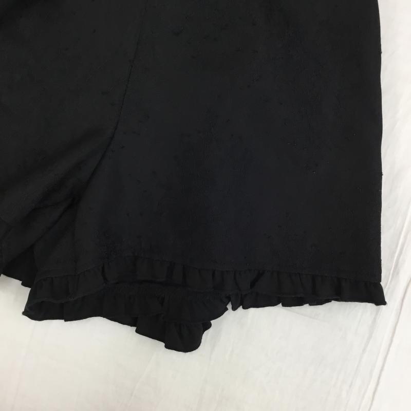 ロジータ ROJITA パンツ キュロット FREE レース柄 黒 / ブラック /  レディース USED 古着 中古 10139915