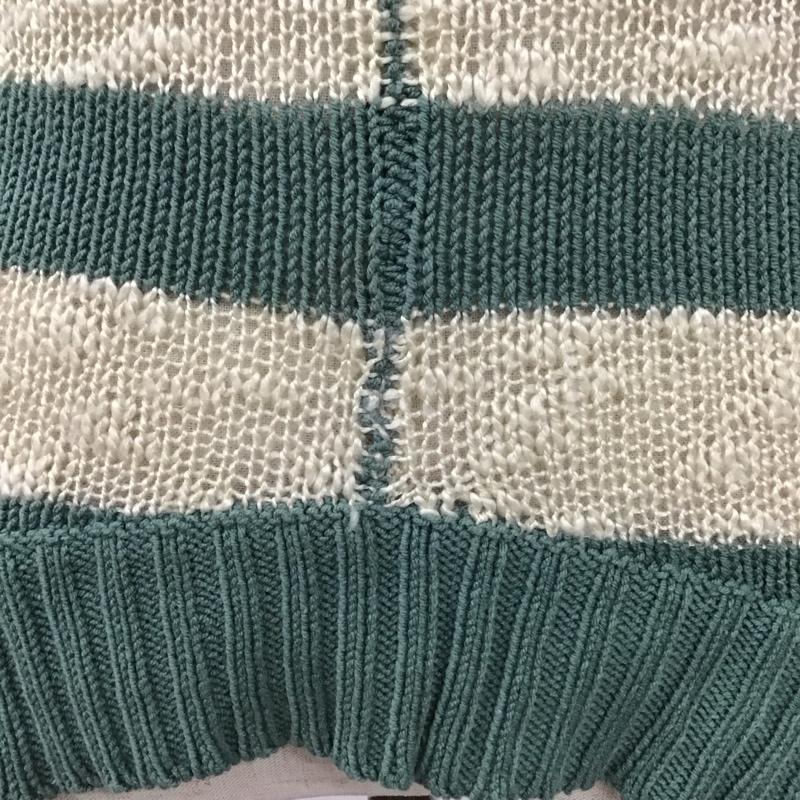 マウジー MOUSSY ニット、セーター 長袖 FREE ボーダー柄 マルチカラー / マルチカラー /  レディース USED 古着 中古 10121325