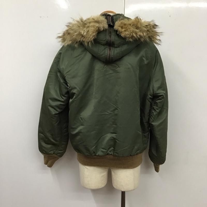 スピーワック SPIEWAK ジャケット、上着 ジャンパー、ブルゾン N-2B 無地 カーキ / カーキ /  メンズ USED 古着 中古 10121760