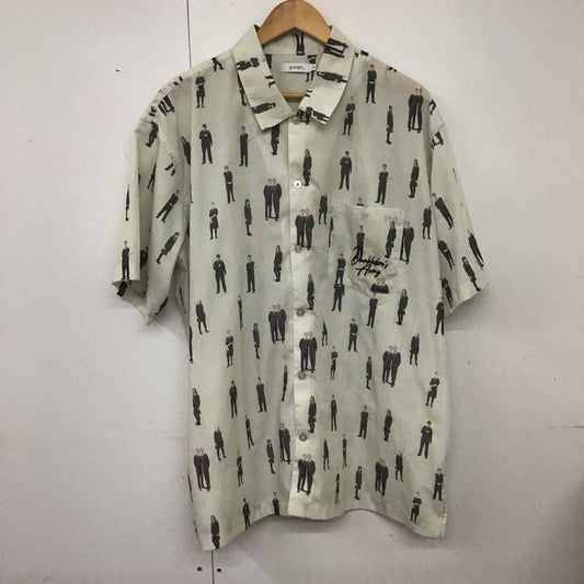 グラニフ graniph シャツ、ブラウス 半袖 半袖シャツ プリントシャツ ポケットシャツ ハリーポッター XL プリント 白 / ホワイト /  メンズ USED 古着 中古 10140121