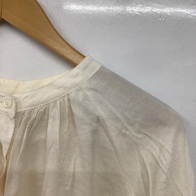 ローリーズファーム LOWRYS FARM シャツ、ブラウス 長袖 FREE 無地 アイボリー / アイボリー /  レディース USED 古着 中古 10143993