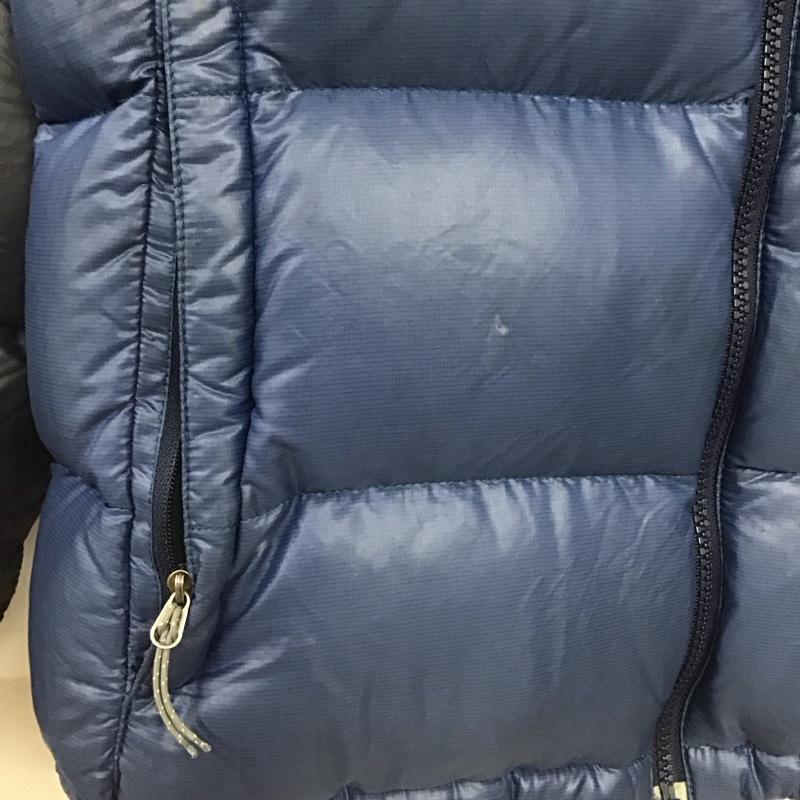 ザノースフェイス THE NORTH FACE ジャケット、上着 ジャンパー、ブルゾン ndw18702 ダウンジャケット アウター M ロゴ、文字 紺 / ネイビー /  レディース USED 古着 中古 10149080