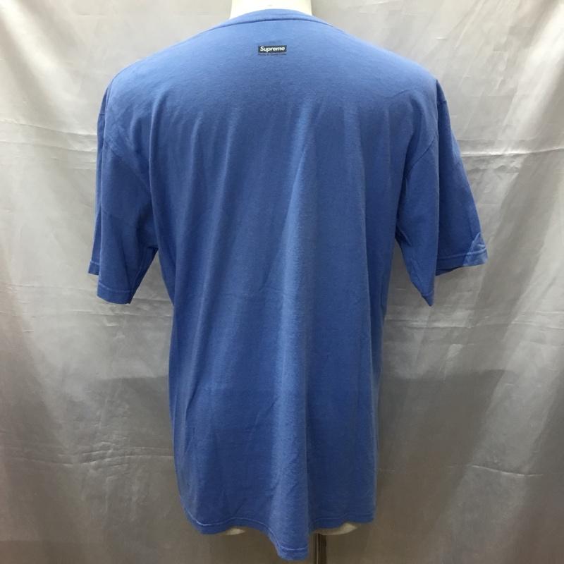 シュプリーム Supreme Tシャツ 半袖 2005AW DavidCorio RZATee 半袖カットソー プリントTシャツ L プリント 青 / ブルー /  メンズ USED 古着 中古 10113563