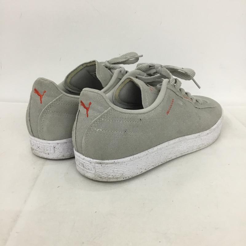 プーマ PUMA スニーカー スニーカー 384964-01 SUEDE RE:COLLECTION HARBOR MIST 26.5cm 26.5cm ロゴ、文字 灰 / グレー /  メンズ USED 古着 中古 10136685