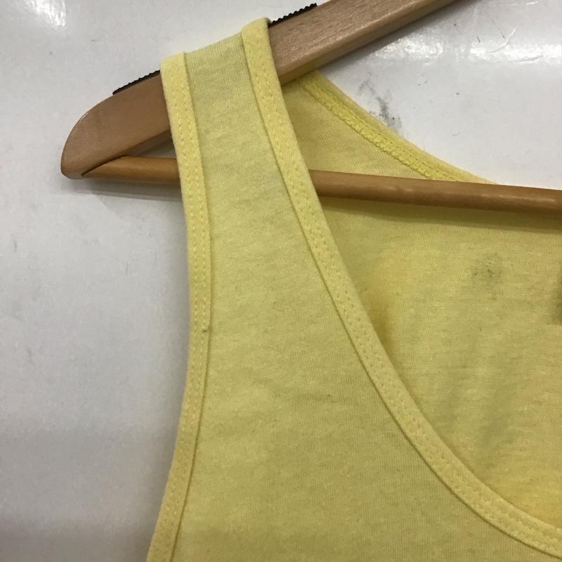 シュプリーム Supreme タンクトップ タンクトップ 16SS BarringtonLevyBountyHunterTankTop L プリント 黄 / イエロー /  メンズ USED 古着 中古 10147011