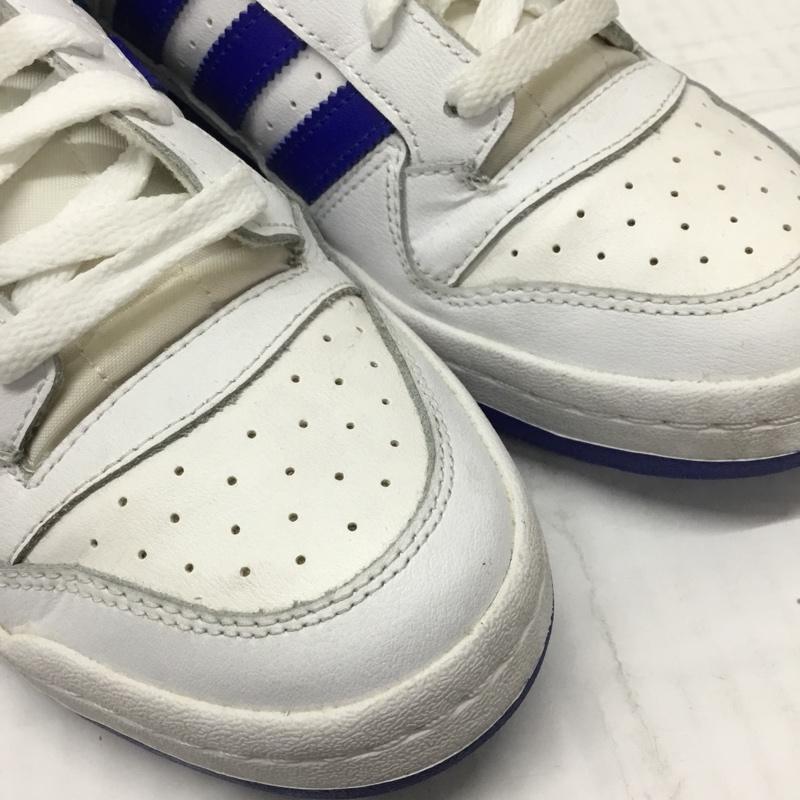 アディダス adidas スニーカー スニーカー FY7756 FORUM LOW 26.5cm 箱有 26.5cm ロゴ、文字 白 / ホワイト / X 青 / ブルー /  メンズ USED 古着 中古 10107847