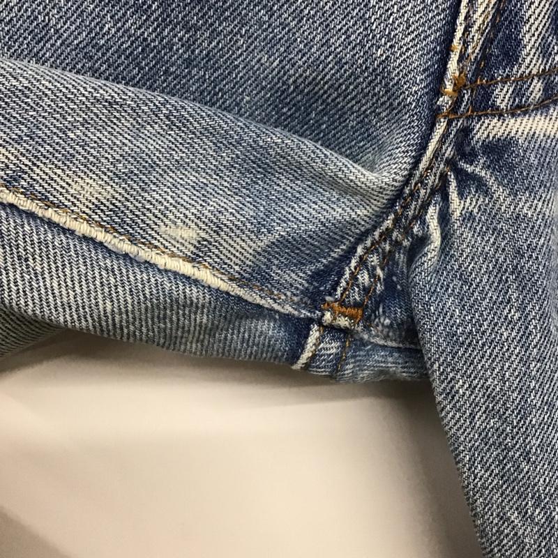 リーバイストラウスアンドコー Levi Strauss & co. パンツ デニム、ジーンズ デニムパンツ スリムパンツ カジュアルパンツ 80s 501 usa製 赤耳 無地 インディゴ / インディゴ /  メンズ USED 古着 中古 10141519