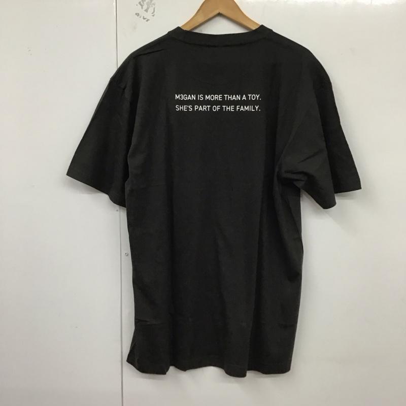 古着 USED Tシャツ 半袖 movie music M3GAN ミーガン XL プリント チャコールグレー / チャコールグレー /  メンズ USED 古着 中古 10129937