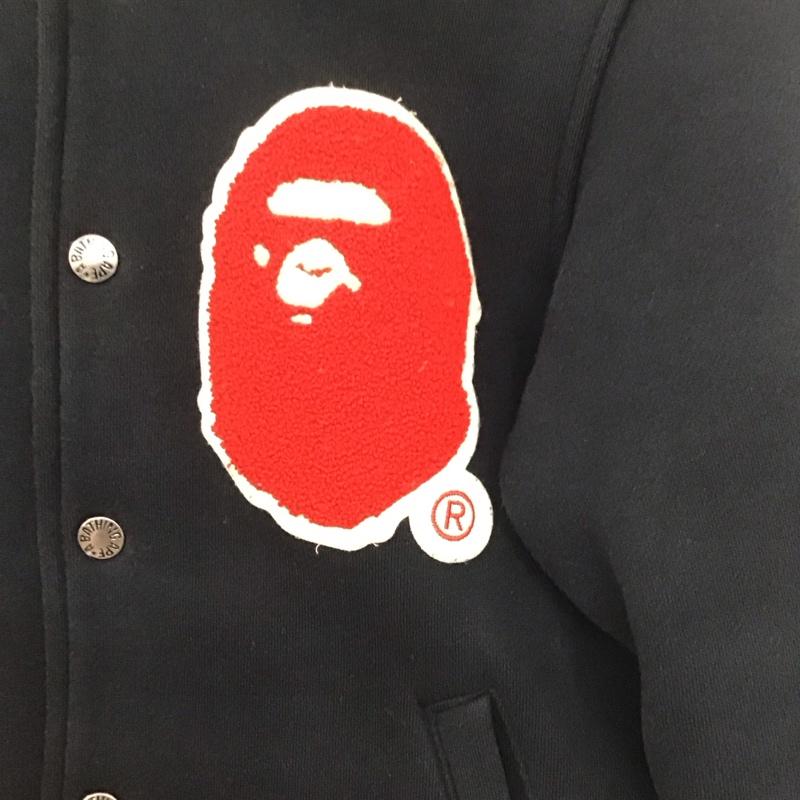 アベイシングエイプ A BATHING APE ジャケット、上着 ジャンパー、ブルゾン 無地 黒 / ブラック /  レディース USED 古着 中古 10147044