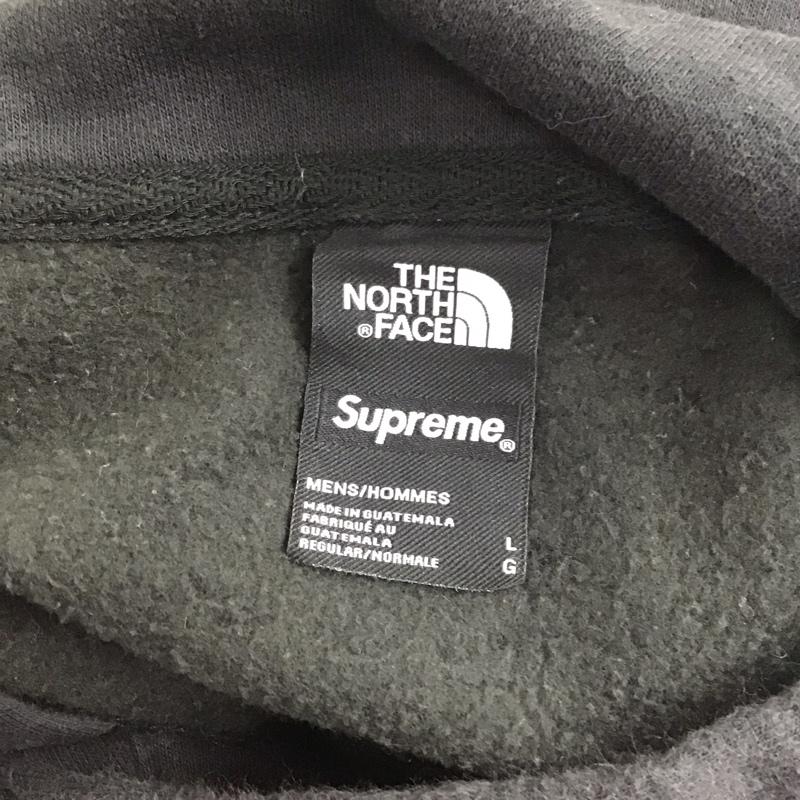 シュプリーム Supreme パーカー 長袖 19AW THENORTHFACEStatueofLibertyHoodedSweatshirt　長袖パーカー L プリント 黒 / ブラック /  メンズ USED 古着 中古 10122114