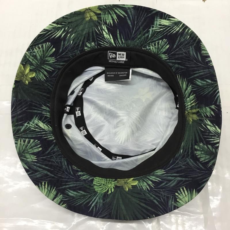 ニューエラ NEW ERA 帽子 ハット バケットハット ボタニカルプリント 総柄 マルチカラー / マルチカラー /  メンズ USED 古着 中古 10121502