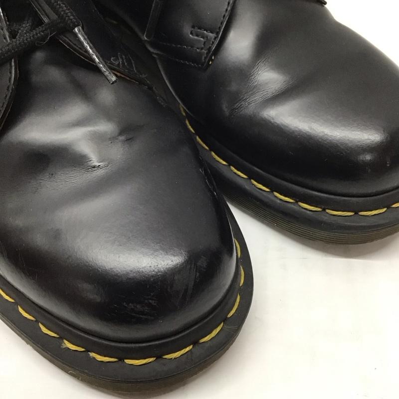 ドクターマーチン Dr.Martens 革靴 革靴 1461 3ホール UK4 US：5 無地 黒 / ブラック /  レディース USED 古着 中古 10113416