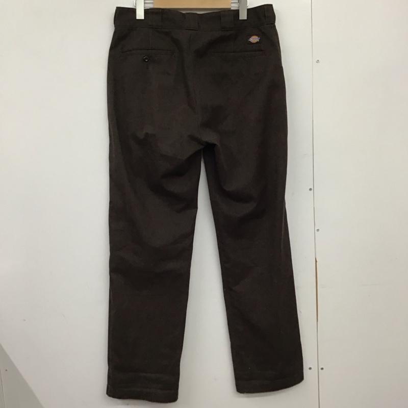 ディッキーズ Dickies パンツ ワークパンツ、ペインターパンツ ワイドパンツ カジュアルパンツ ワークパンツ 34 無地 茶 / ブラウン /  メンズ USED 古着 中古 10149713