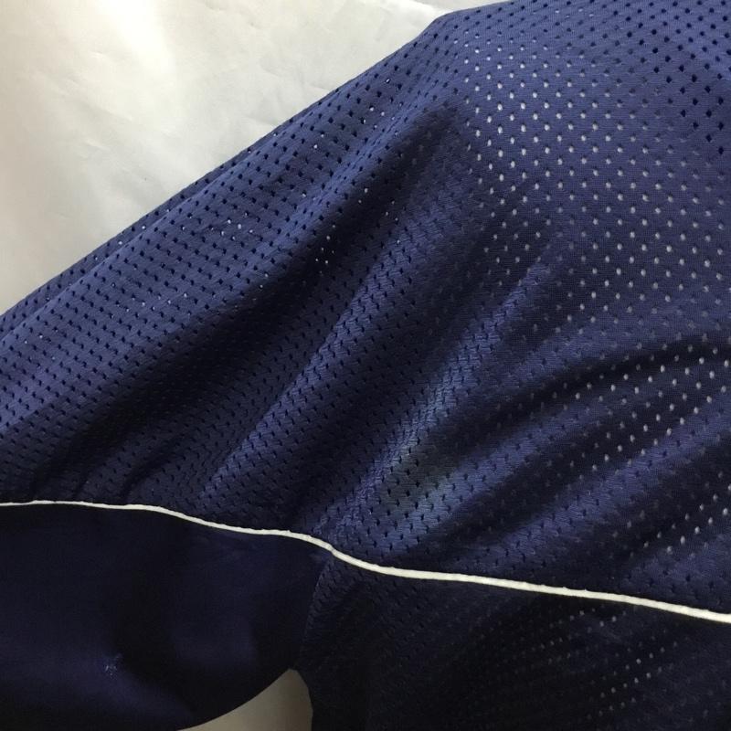 ナイキ NIKE ジャケット、上着 ジャンパー、ブルゾン ジップアップジャケット ジャンパー ジャケット カジュアルジャケット アウター 90s XL ロゴ、文字 紺 / ネイビー /  メンズ USED 古着 中古 10121976