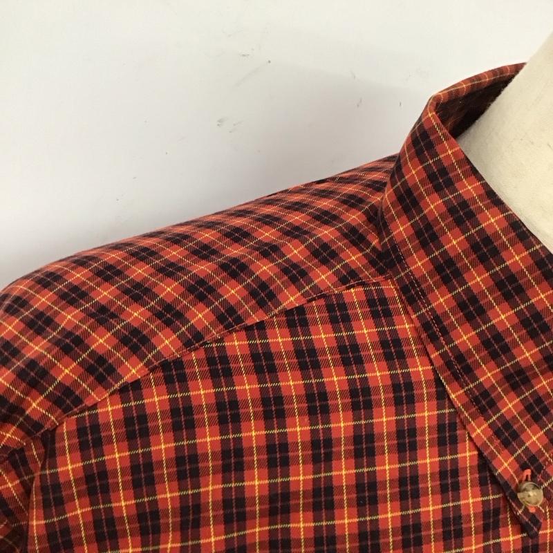 ブルックスブラザーズ BROOKS BROTHERS シャツ、ブラウス 長袖 長袖シャツ カラーシャツ ポケットシャツ 長袖カットソー チェックシャツ M チェック マルチカラー / マルチカラー /  メンズ USED 古着 中古 10112577