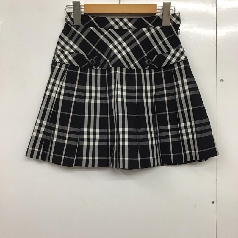 バーバリーロンドン Burberry London スカート ミニスカート ミニスカート プリーツスカート 150cm チェック マルチカラー / マルチカラー /  ガールズ USED 古着 中古 10142724