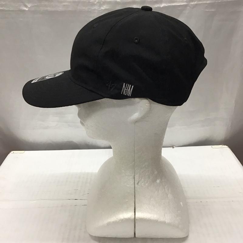 エヌハリウッド N.HOOLYWOOD 帽子 キャップ AC30-096 47 CAP ワンポイント 黒 / ブラック /  メンズ USED 古着 中古 10116057