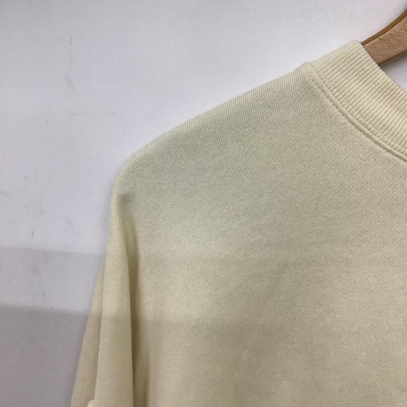 ローリーズファーム LOWRYS FARM トレーナー 長袖 1 無地 オフホワイト / オフホワイト /  レディース USED 古着 中古 10141592