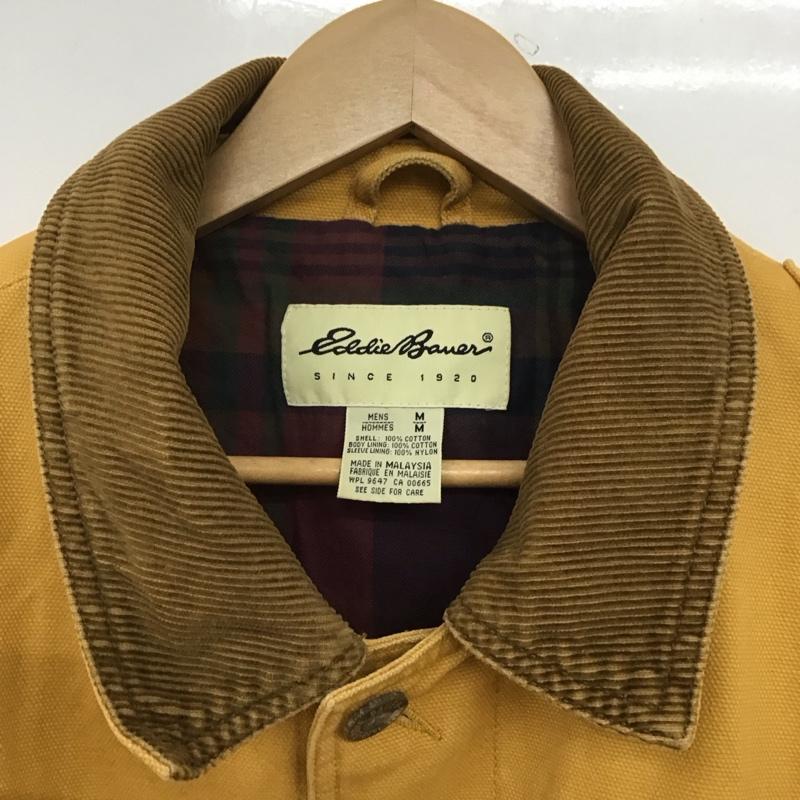 エディーバウアー Eddie Bauer ジャケット、上着 ジャンパー、ブルゾン カジュアルジャケット アウター カラージャケット M 無地 マスタード / マスタード /  メンズ USED 古着 中古 10146975