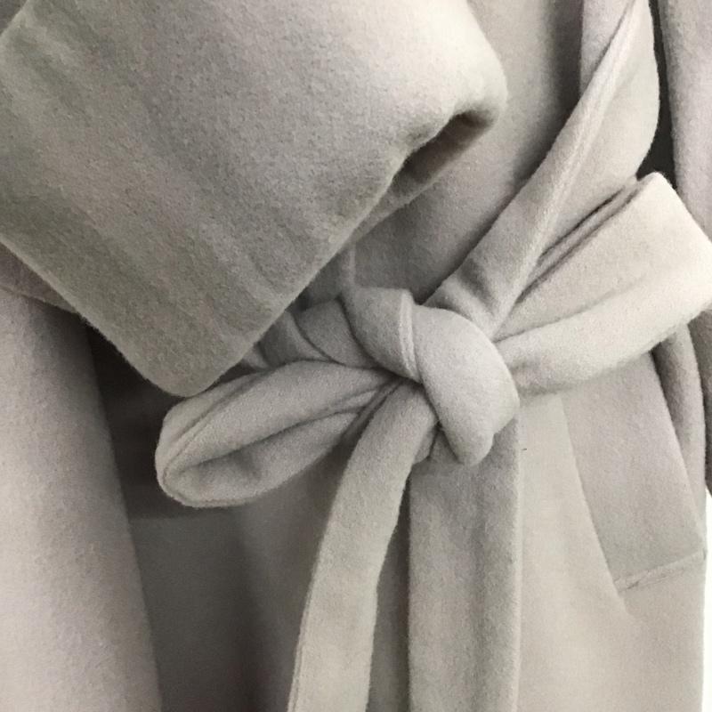 スナイデル SNIDEL コート コート一般 SWFC164012 ロングガウンコート FREE 無地 グレージュ / グレージュ /  レディース USED 古着 中古 10142274