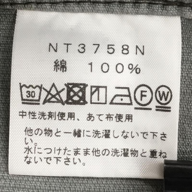 ザ ノースフェイス パープルレーベル THE NORTH FACE PURPLE LABEL シャツ、ブラウス 長袖 NT3758N　CORDUROY NO COLLAR SHIRT　コーデュロイノーカラーシャツ S 無地 カーキ / カーキ /  メンズ USED 古着 中古 10112607