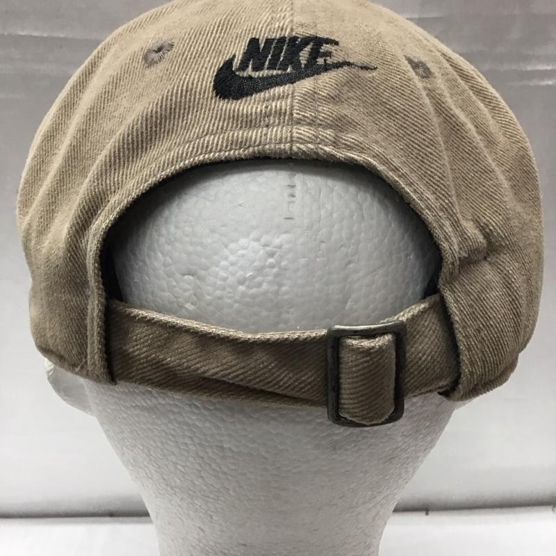 ナイキ NIKE 帽子 キャップ コットン ワンポイント ベージュ / ベージュ /  メンズ USED 古着 中古 10113445