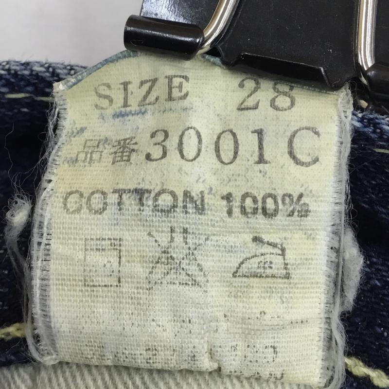フラットヘッド The Flat Head パンツ デニム、ジーンズ 3001C 28インチ 無地 インディゴ / インディゴ /  メンズ USED 古着 中古 10133590