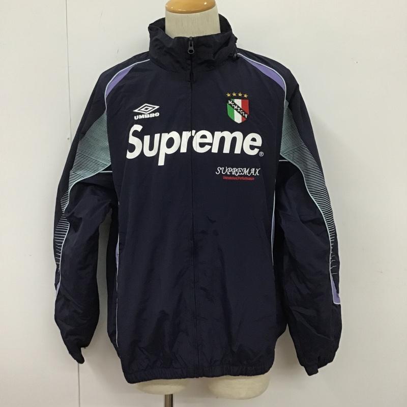 シュプリーム Supreme ジャケット、上着 ジャンパー、ブルゾン Umbro Track Jacket XXL プリント X ロゴ、文字 紺 / ネイビー /  メンズ USED 古着 中古 10106091