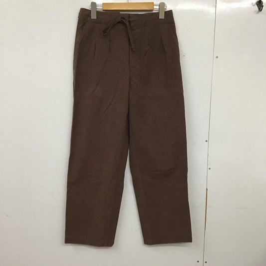マッキントッシュフィロソフィー MACKINTOSH PHILOSOPH ボトムス ボトムス R9R33-540-53 コットンリネン イージーパンツ 2 無地 茶 / ブラウン /  レディース USED 古着 中古 10138554
