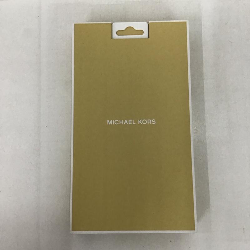 マイケルコース MICHAEL KORS ファッション小物 ファッション小物 MKSTVNLWPIP2267 iPhone 14 Pro MAX iPhoneケース Slim Wrap Case Stripe ロゴ、文字 ベージュ / ベージュ /  レディース USED 古着 中古 10123149