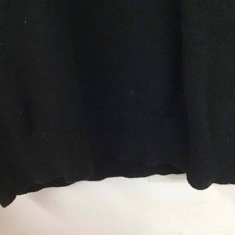 アルマーニエクスチェンジ A/X ARMANIEXCHANGE ニット、セーター 長袖 長袖ニットカットソー クルーネック セーター S ロゴ、文字 黒 / ブラック /  メンズ USED 古着 中古 10142971