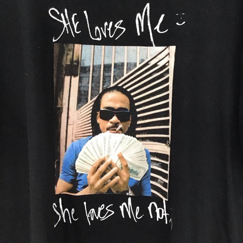 シュプリーム Supreme Tシャツ 半袖 25SS Max BTeeTシャツカットソー プリントカットソー L プリント 黒 / ブラック /  メンズ USED 古着 中古 10140750