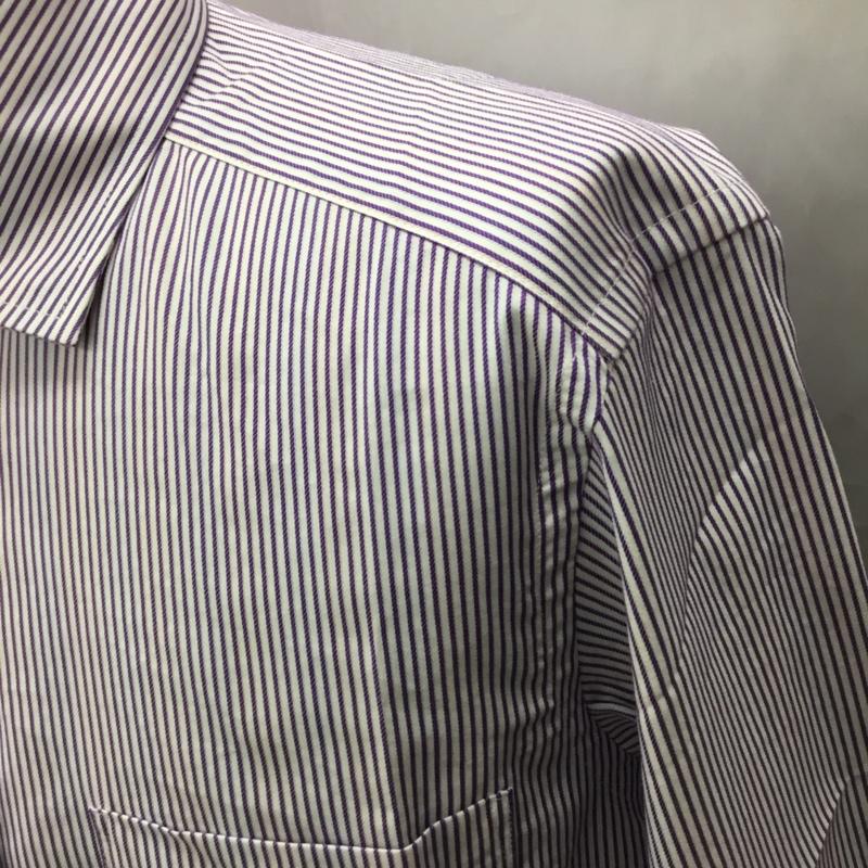 エディーバウアー Eddie Bauer シャツ、ブラウス 長袖 長袖シャツ カラーシャツ 長袖カットソー ストライプシャツ S ストライプ マルチカラー / マルチカラー /  メンズ USED 古着 中古 10115120