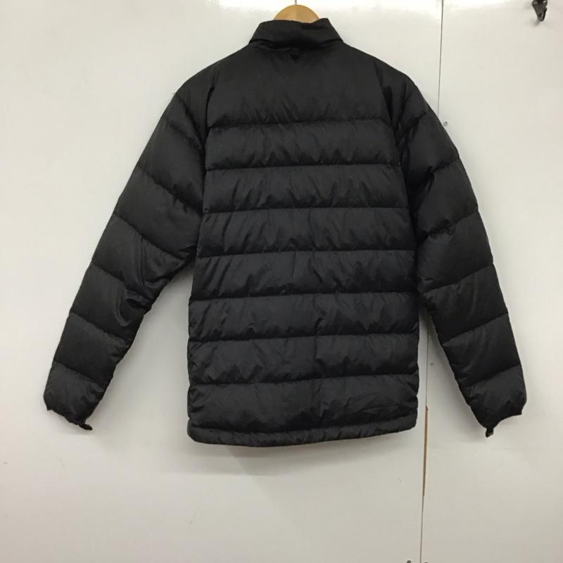 マウンテンイクイップメント MOUNTAIN EQUIPMENT ジャケット、上着 ジャンパー、ブルゾン ジップアップジャケット ダウンジャケット アウター スタンドカラー M ロゴ、文字 黒 / ブラック /  メンズ USED 古着 中古 10140897